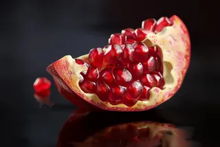 石榴水果摄影图