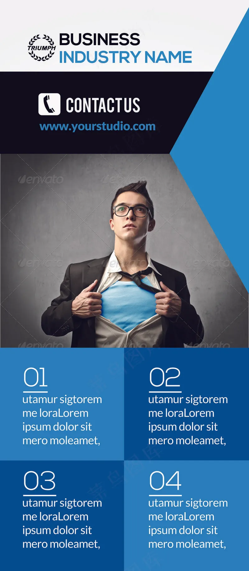 人物海报设计展板设计 (31)psd模版下载