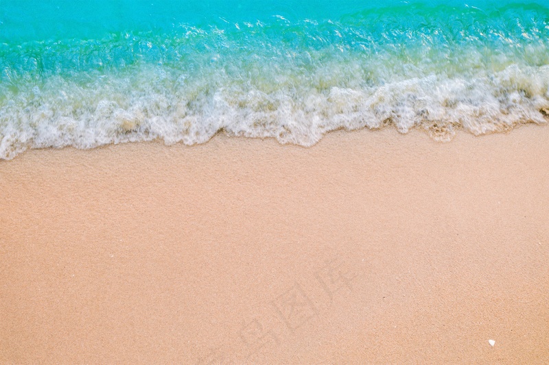大海沙滩图片