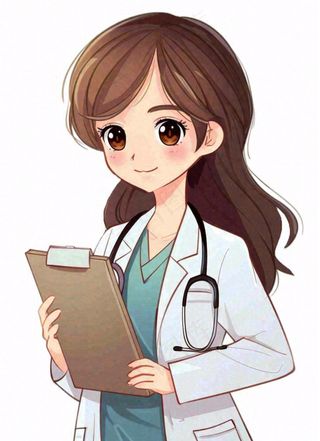 医生护士医务工作者卡通插画免抠