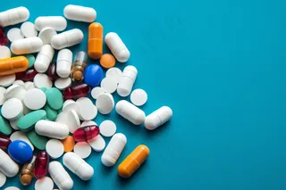 医疗药品药丸摄影图