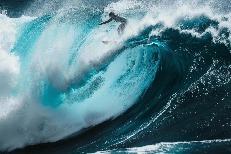 冲浪达人海洋运动摄影图(4032x2688)