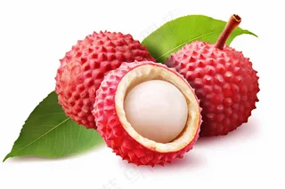 荔枝水果摄影图