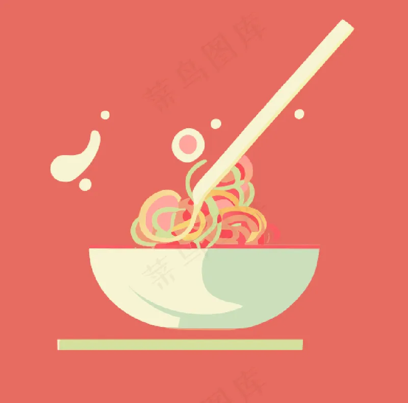 锅 食物 画面设计cdr矢量模版下载