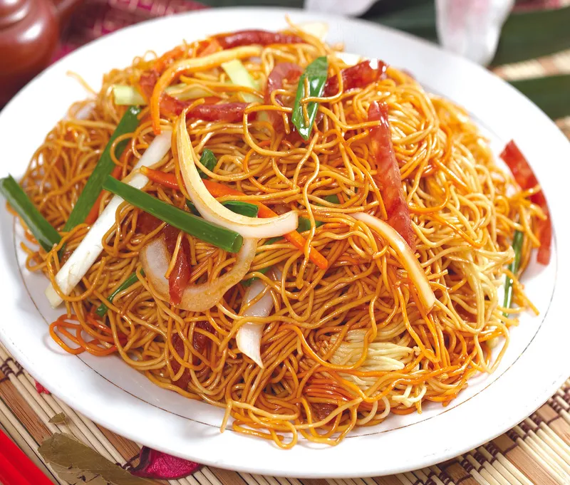 炒面美食图片