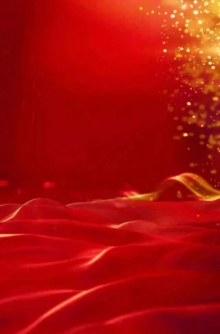 简约红色纹理背景金色颗粒光效科技线条国庆党建年会活动背景