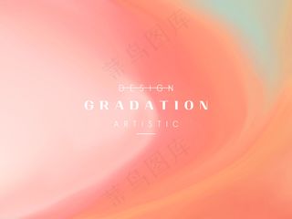 彩色暖色风渐变气泡活动系列海报 