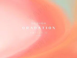 彩色暖色风渐变气泡活动系列海报 