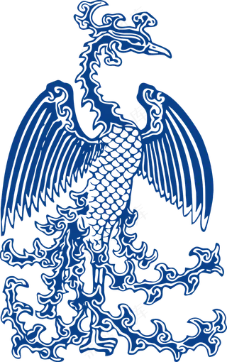 古代青花瓷图案花纹中国风图案祥云纹理传统图腾PNG免扣素材