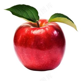红苹果水果平安夜免抠