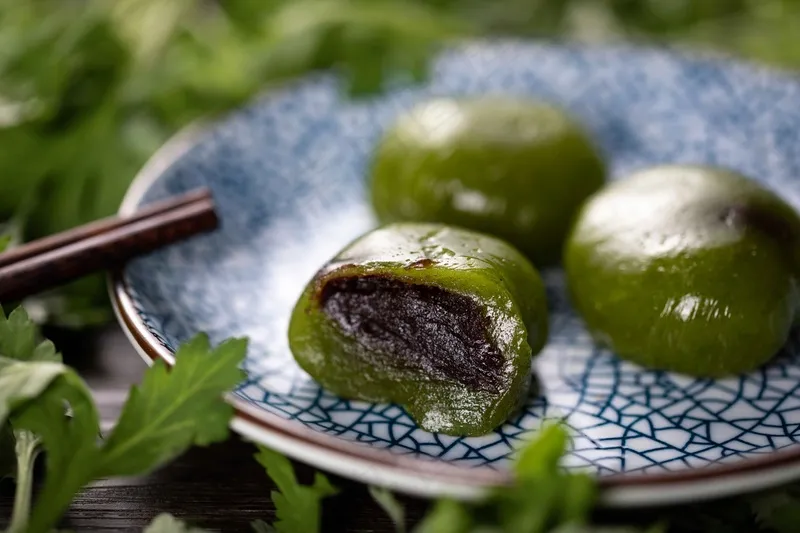 特色青团美食小吃