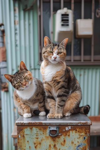 猫咪宠物猫可爱动物摄影图
