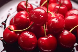 新鲜樱桃车厘子水果摄影图