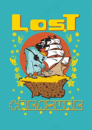 海盗船搁浅 独眼怪兽