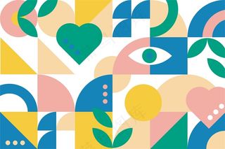 平面设计背景运动风配色AI模板 (10)