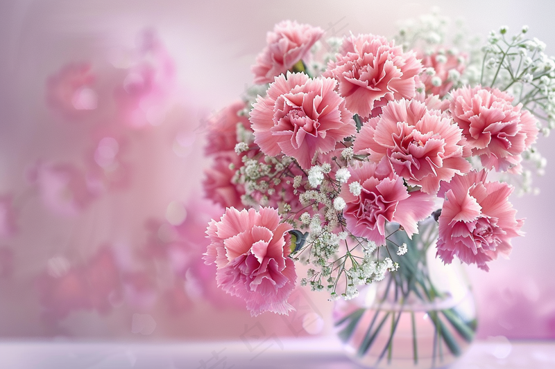 康乃馨鲜花花束摄影图
(4032x2688)