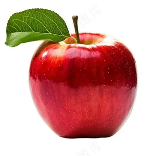 红苹果水果平安夜免抠