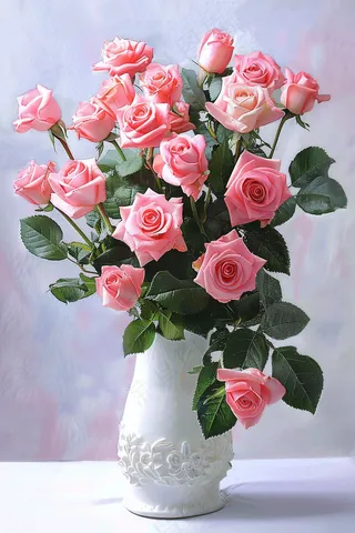 玫瑰花鲜花花朵摄影图