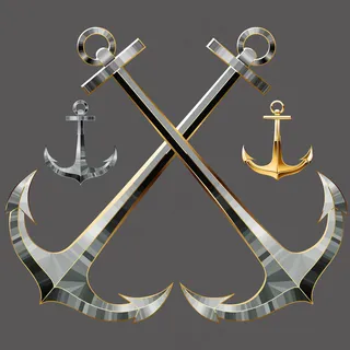 船锚矢量图素材