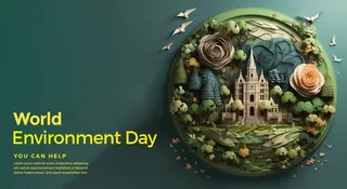 森林国外简约2.5D9海报