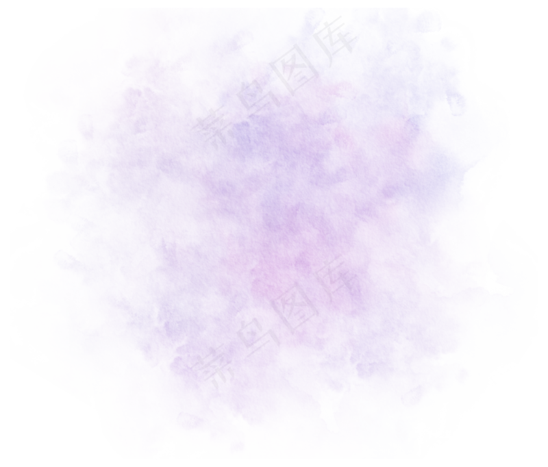 中国新年传统水墨晕染彩色免扣图片素材56