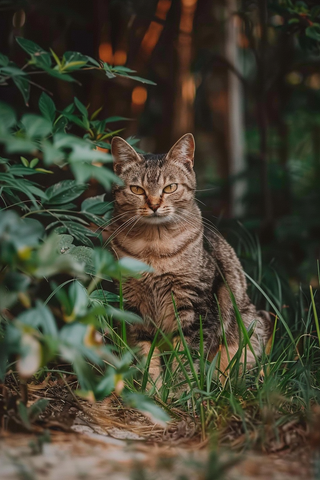 猫咪宠物猫可爱动物摄影图