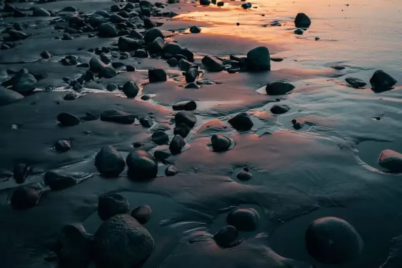 沙滩风景图