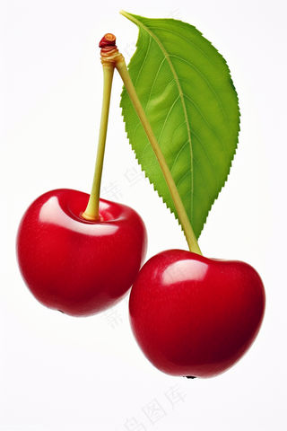 红樱桃车厘子水果新鲜摄影图
