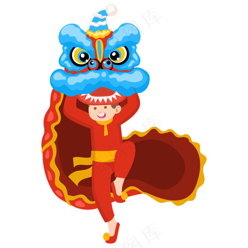 新年 舞狮 免扣 8