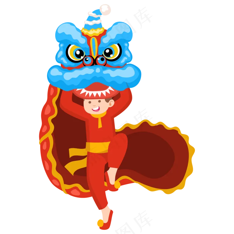 新年 舞狮 免扣 8
