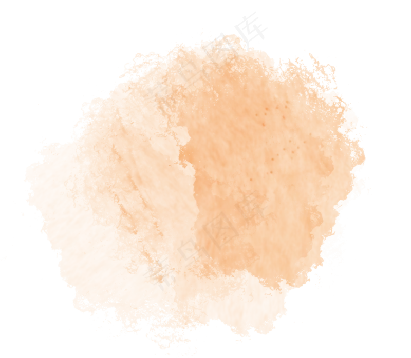 中国新年传统水墨晕染彩色免扣图片素材90