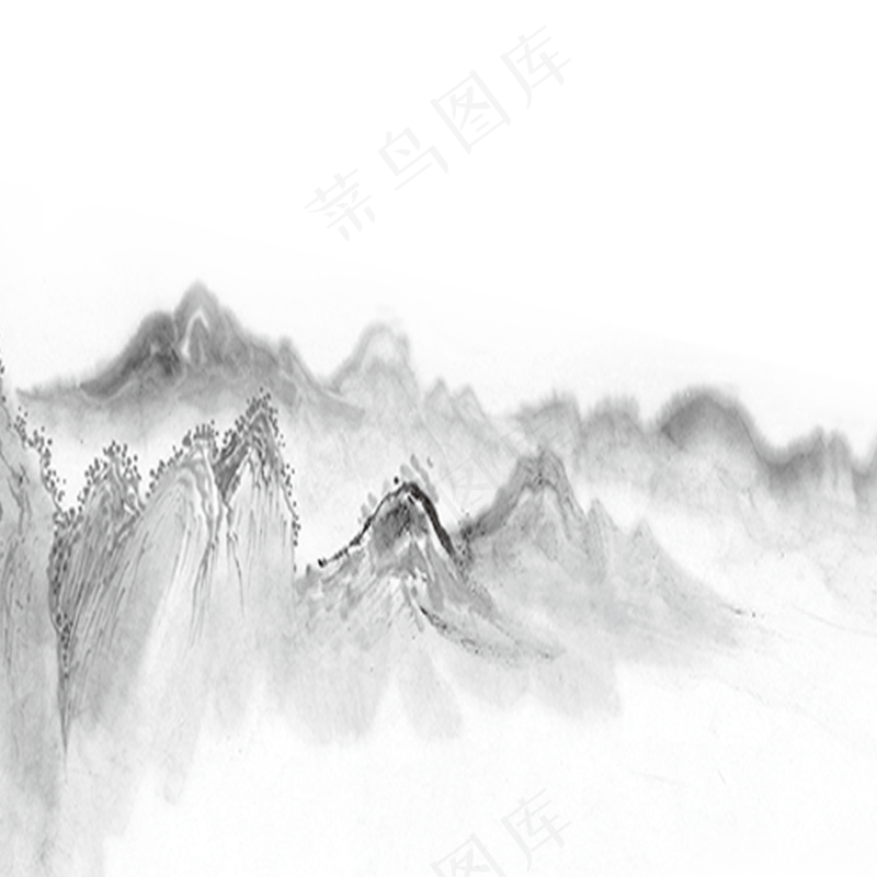 新中式水墨山水画59