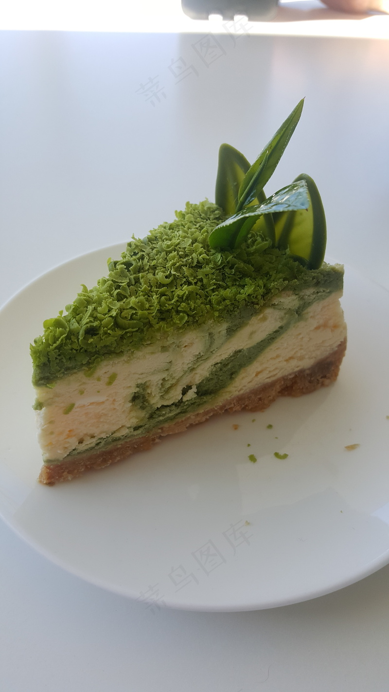 抹茶蛋糕甜品美食