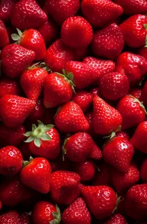 新鲜草莓水果摄影图