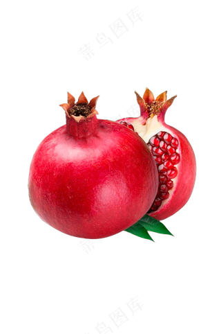 红色石榴 免抠