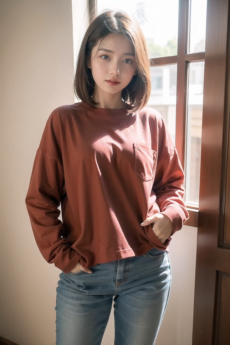 AI美女居家写真