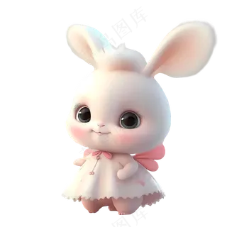 免抠透明兔子