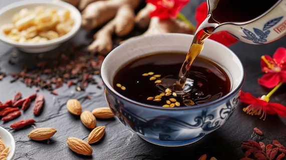 中式中药传统复古背景 中式中药传统复古背景