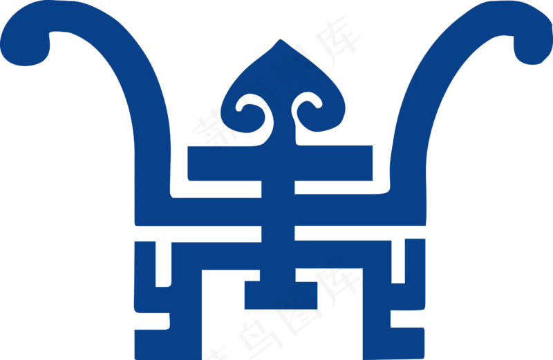 古代青花瓷图案花纹中国风图案祥云纹理传统图腾PNG免扣素材