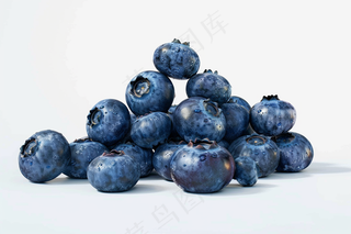 蓝莓水果摄影图