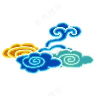 中国风祥云56免扣素材