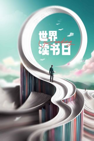 读书公益日海报