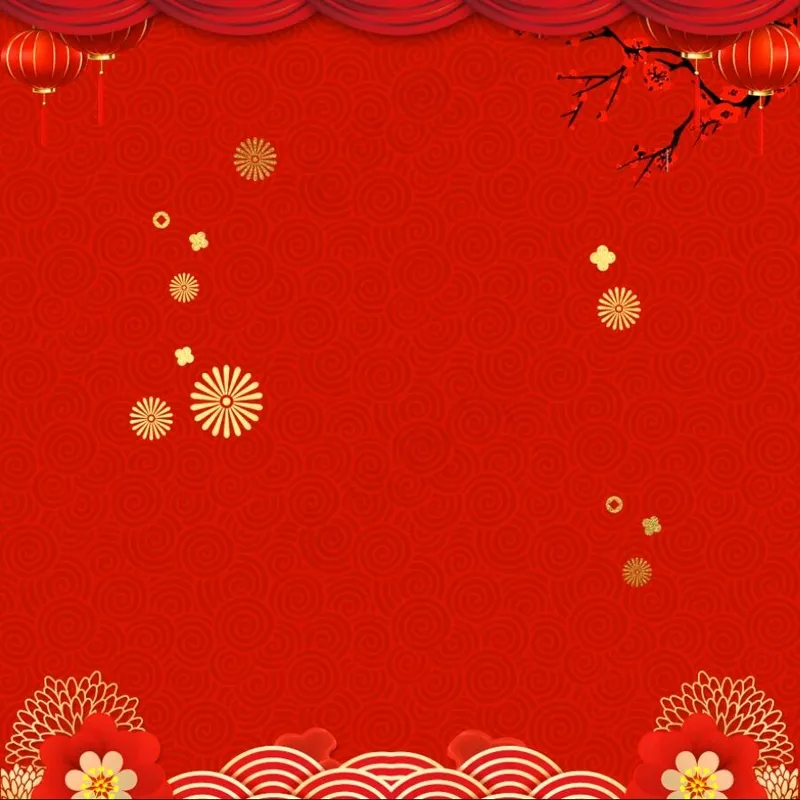 方形喜庆背景psd模版下载