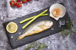 冰鲜小黄鱼海鲜食材素材