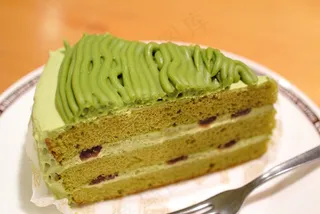 抹茶蛋糕甜品美食