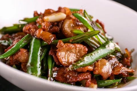 青椒炒肉美食 青椒炒肉美食