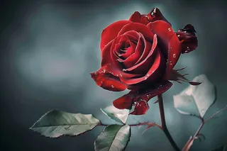 玫瑰花鲜花花朵摄影图