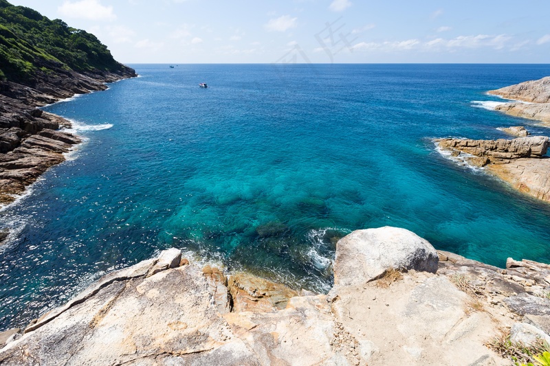 大海沙滩图片