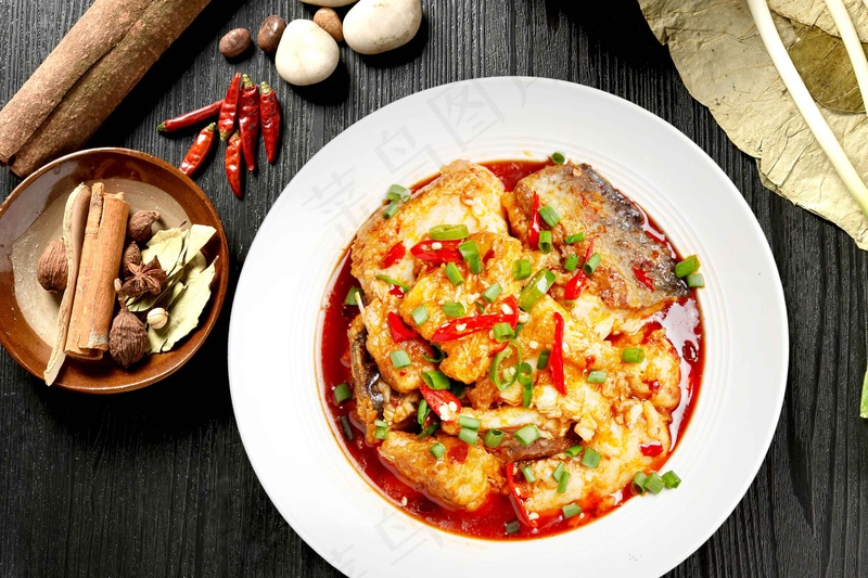 麻辣鱼块美食特色菜