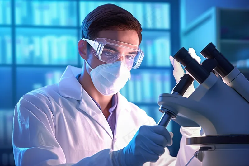 科研人员实验室器材科学摄影图(4032x2688)